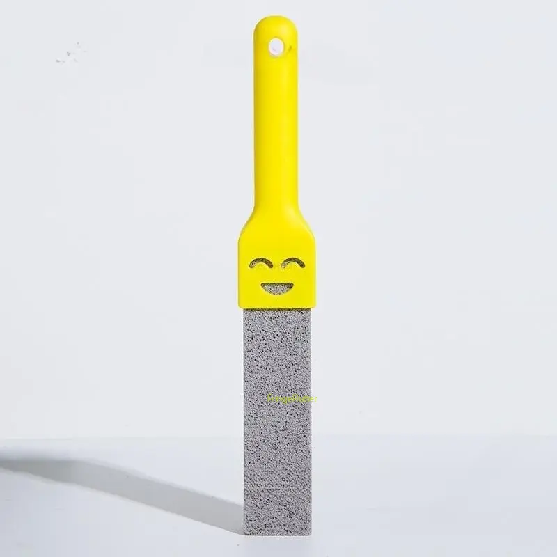 Pumice Cleaner Stone, Toilet Bowl Ring and Hard Water Stain Remover, Floating Cleaning Tool with Natural Pumice Brush