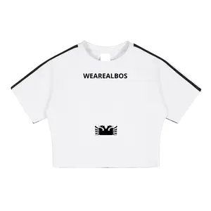 Taped Cooling Performance Crop Top