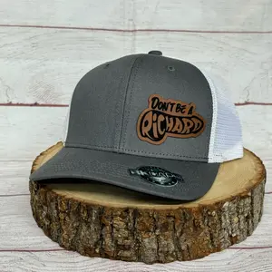 Don’t Be A Richard hat! / I’m a Richard/ custom laser engraved SnapBack trucker hat - funny and unique, gift for him