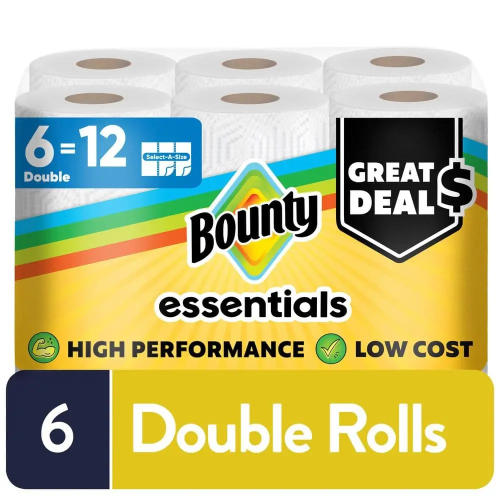 Select-A-Size White Paper Towel Roll (6 Double Rolls)