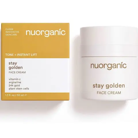 nuorganic Stay Golden 24K Gold Cream – Hydrating Radiance cream