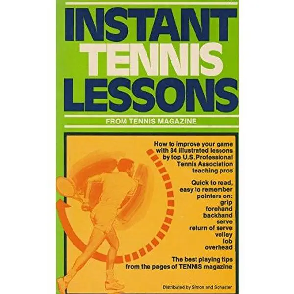 USED-Instant tennis lessons by Tennis Magazine (Paperback)