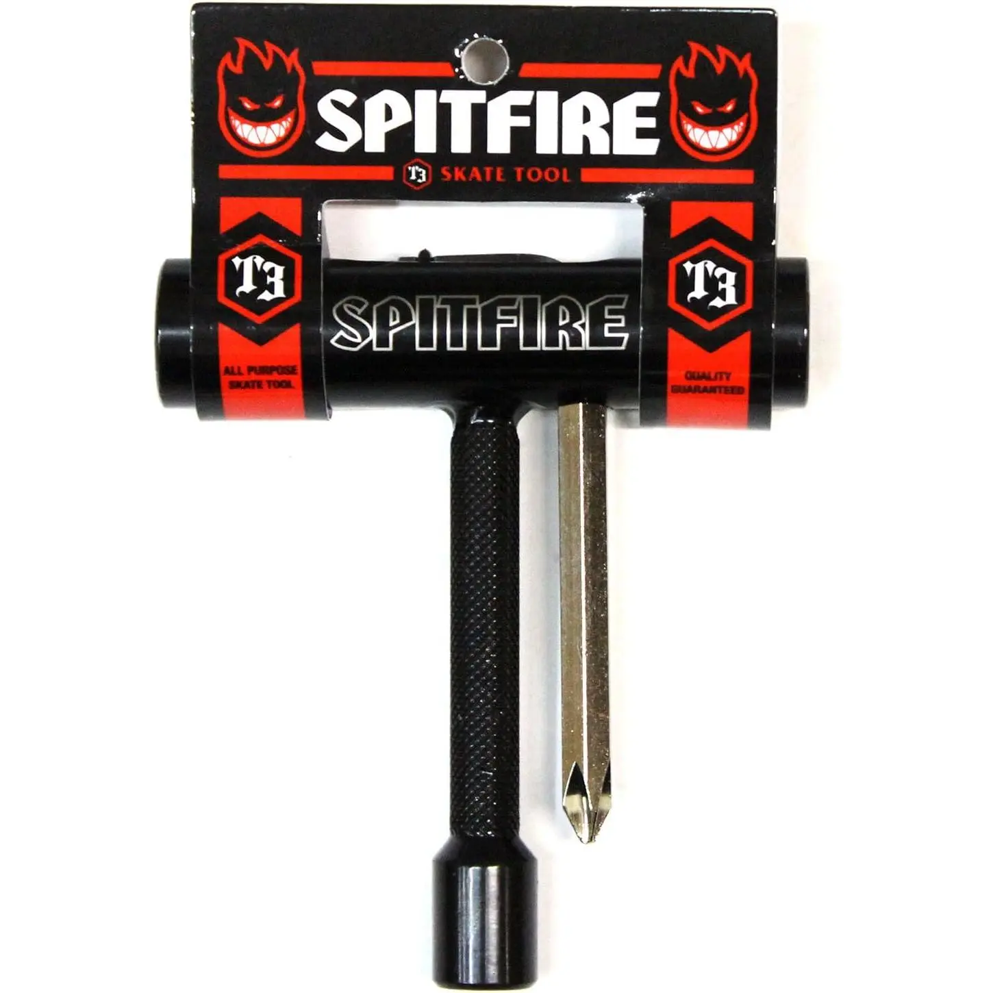 Spitfire Black-Silver T3 Skateboard Tool