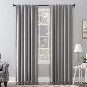 108"x50" Amherst Velvet Noise Reducing Thermal Back Tab Extreme 100% Blackout