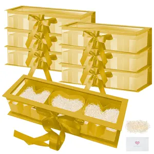 Mother's Day Gift Box 17.52'x5.98'x3.74' Pink/Red/White/Black/Gold Creative Mother's Day Gift Packaging Idea Fillable MOM Letter Shaped Gift Boxes