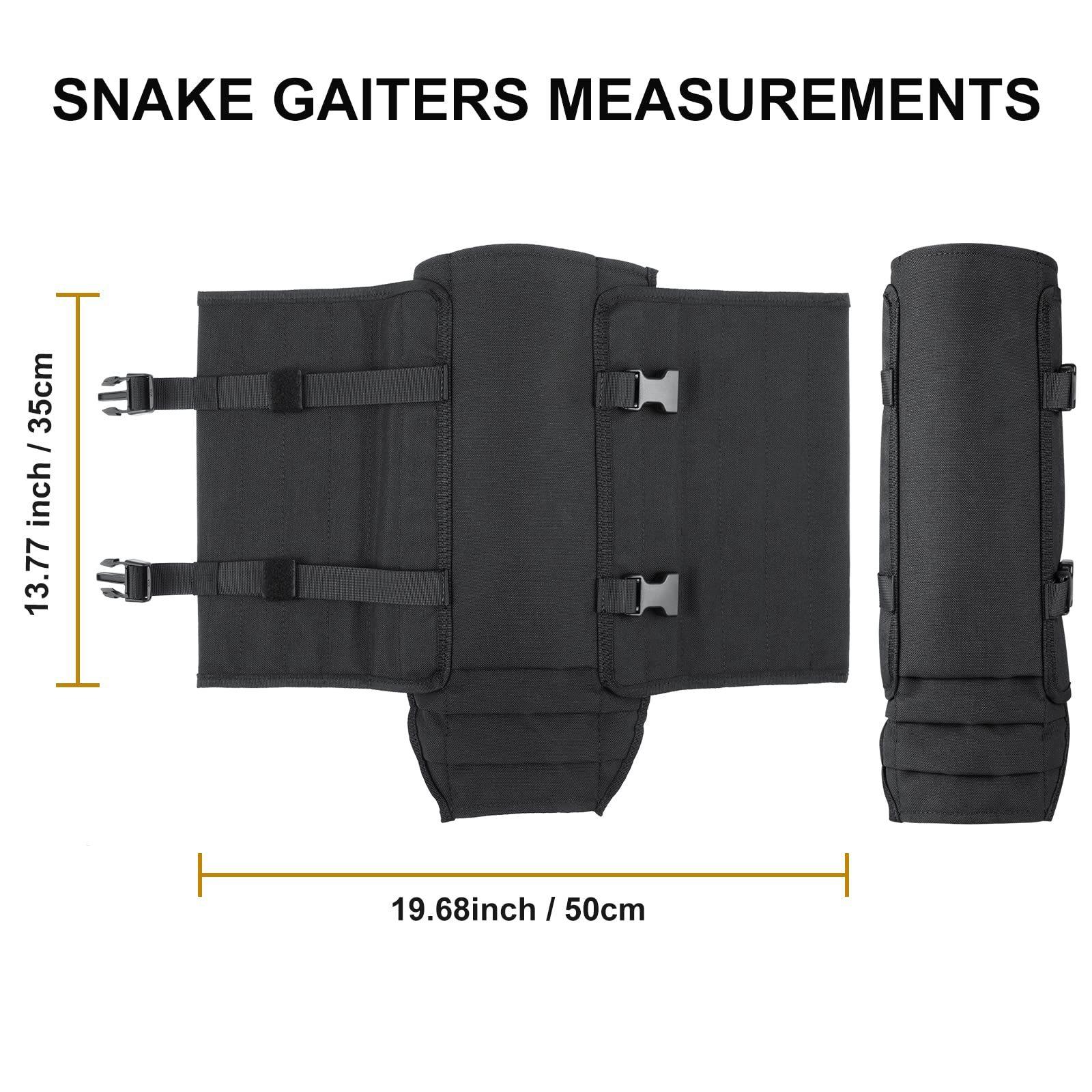 Unisex Adjustable Outdoor Snake-Resistant Leg Gaiters, Abrasion-Resistant Durable Fabric Protective Gear for Hunting, Hiking Unisex Adjustable Outdoor Snake-Resistant Leg Gaiters, Abrasion-Resistant Durable Fabric Protective Gear for Hunting, Hiking