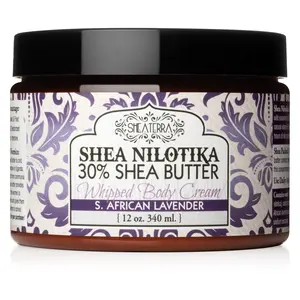 Shea Nilotik 30% Shea Butter Whipped Body Cream S. African Lavender - Body Care Cosmetic