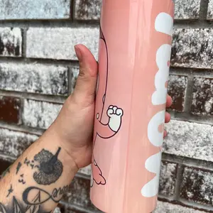 Bluey mom 20oz tumbler