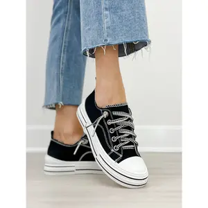 Very G Aman Double Sneakers in Black
