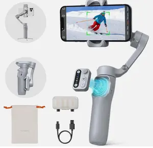 Hohem iSteady X3 Gimbal Stabilizer for iPhone 3-Axis Foldable Phone Gimbal Grey
