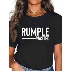 100% Cotton Rumple Wasted Funny Alcohol Bar Crawl