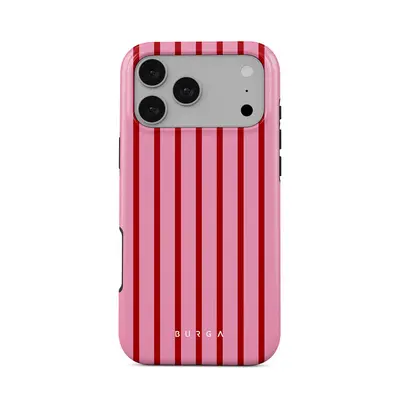 CASETiFY Bounce IPhone 16 Pro Max Case [Shockproof / 21.3ft. 6X Military Grade Drop Protection/Compatible With Magsafe] - Cheetah Paradise Pink - Clear Black - View #13