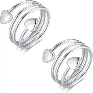 VEVE Copper Rings 1PCS For Women,Pure Copper Magnetic Thumb Ring With Magnet,Gifts For Womens