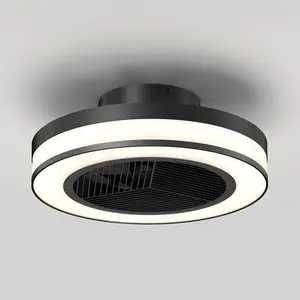 Elton 19.4 in. LED modern ceiling fan 3 speeds - with remote