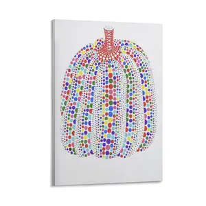 Transform Your Space with Yayoi Kusama's Iconic Art—modern Canvas Prints That Bring Bold Style to Any Room. Poster Canvas Wall Art For Bedroom Decor Bar Office Room Decor Gift