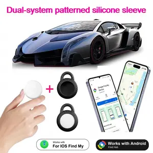 Multi-Function Key Finder Tracker, Ip67 Waterproof, Silicone Case, Dual System Compatible, Global Tracking for Keys, Pets, Luggage, Personal Items