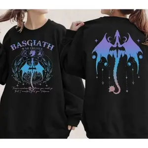 Basgiath War College Fourth Wing TShirt/Sweatshirt/Hoodie, Violet Sorrengail Dragon Rider Merch, Fantasy Bookish Apparel, Romantasy Gift for Readers