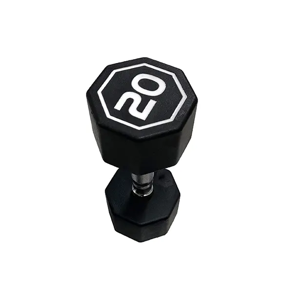 20LB per piece apollo Dumbbell for both commercial and home usage High-end Coated Octagon Dumbbells