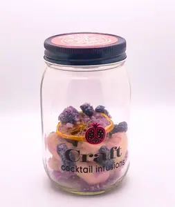 Berry Fairy Dust Mocktail/Cocktail Kit (w/ edible glitter)