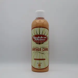 Golden Shine Leather Care Cleaner and Conditioner for Auto Upholstery Seats and Interior