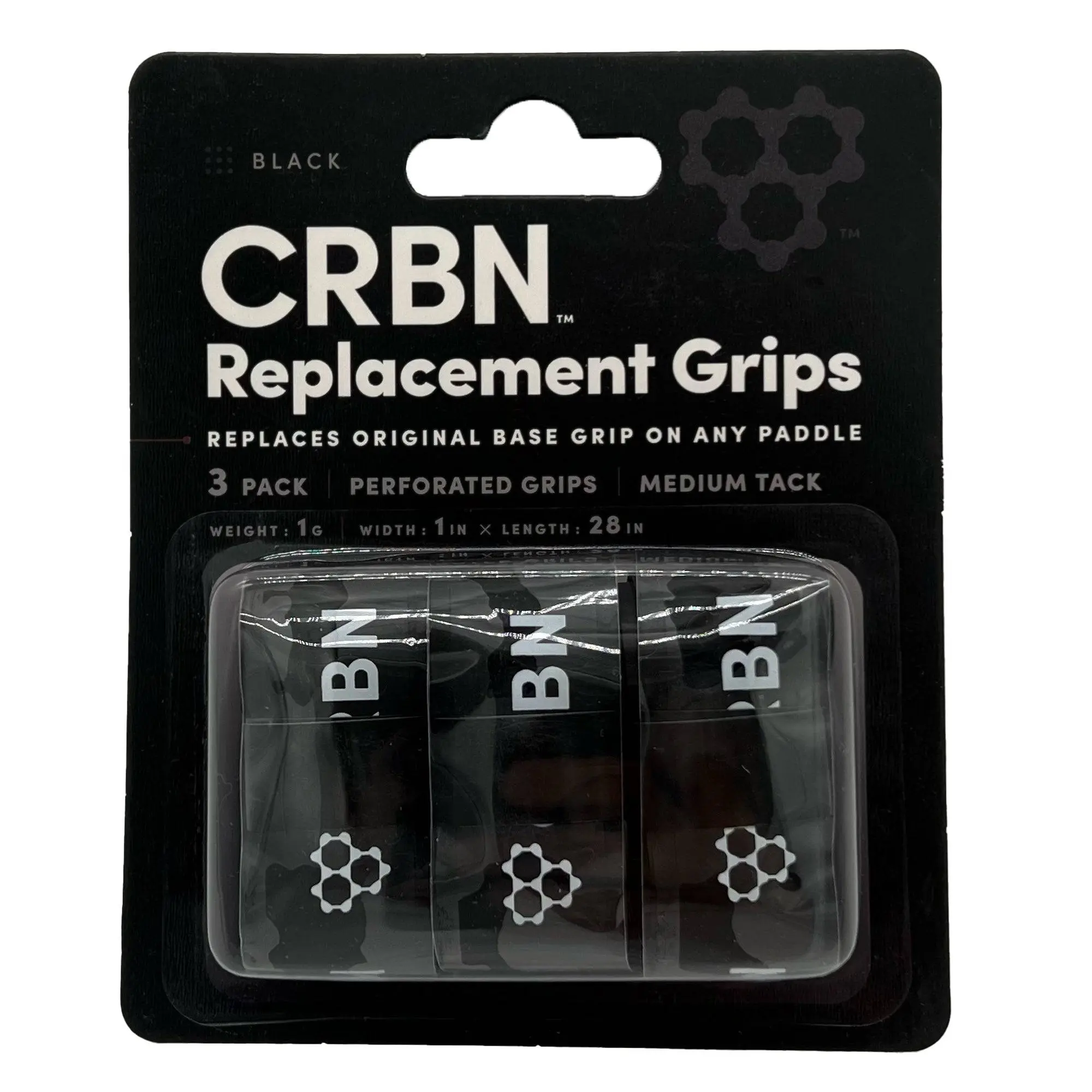 CRBN Replacement Pickleball Paddle Grips - for indoor/outdoor pickel ball rackets