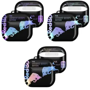 Energy Drink Style AirPods Case for AirPods 1 2 3 4, AirPods Pro 1 2 3, Night Shift Edition Aesthetic Earbuds Case Cover