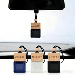 3-Pack Viral Car Air Freshener Diffuser – Long-Lasting Strong Scent | Sandalwood, Teakwood & Cologne | Hanging Car Perfume, Aesthetic Car Charm Giftarm  ：