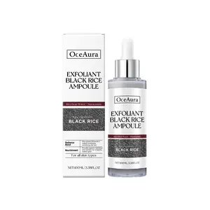 Peel Shot Glow Rice Ampoule Duo - Peel Shot Gentle Exfoliator for Glowing, Smooth Skin | Blackhead Whitehead Care | Korean skincare booster serum