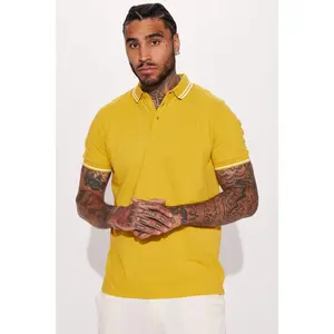 Wilson Short Sleeve Polo - Mustard