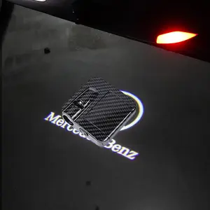 2X HD Car LED Door Ghost Auto Projector Lamp Welcome Light For Mercedes Benz GLB GLC GLA Class X247 X253 H247 X156 Amg 35 43 63(Battery Not Included)