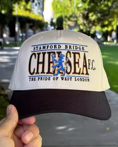 Vintage Style Chelsea F.C. Snapback Hat - White Version