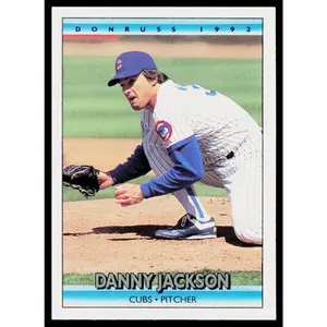 Danny Jackson 1992 Donruss #91 Chicago Cubs