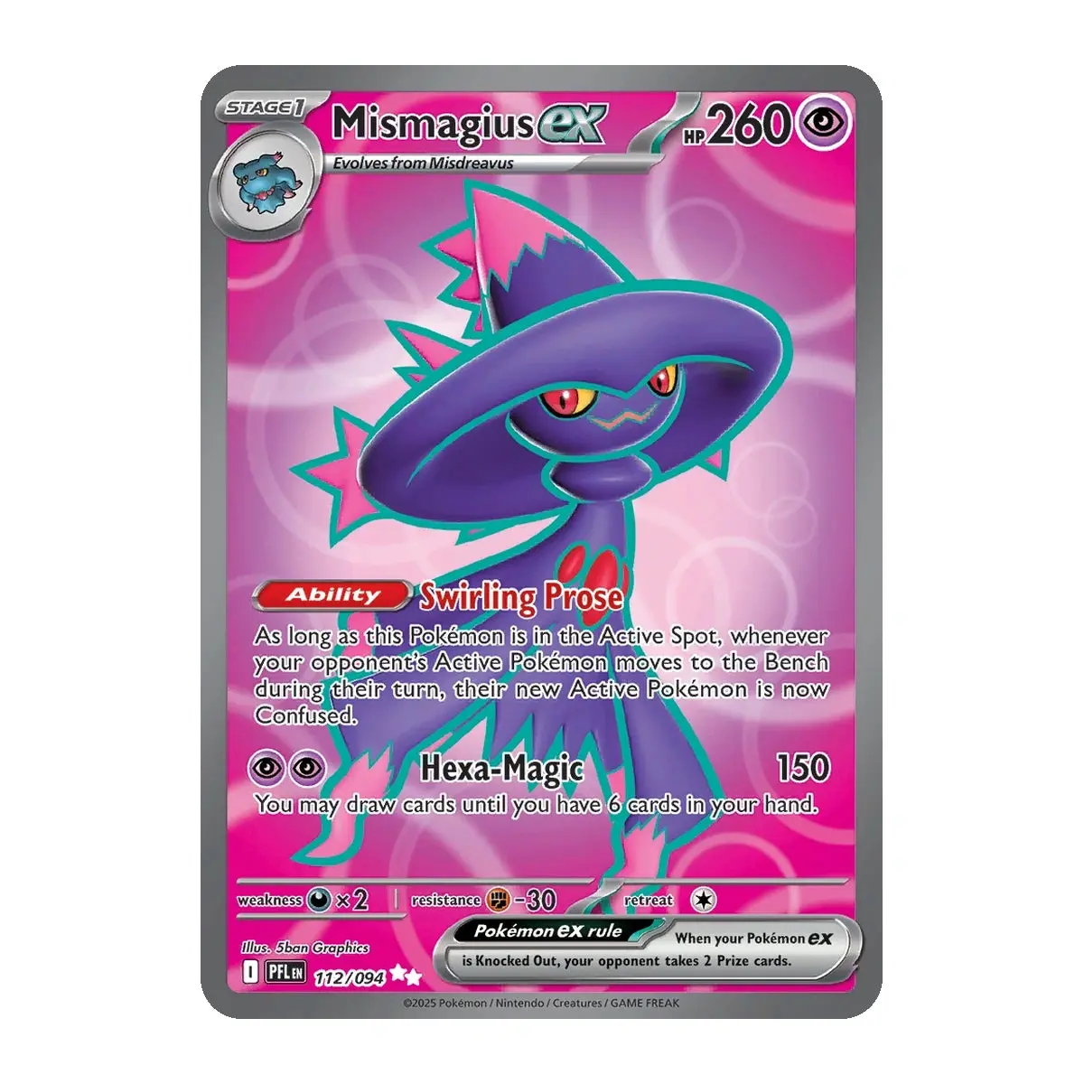 Mismagius ex – 112/094