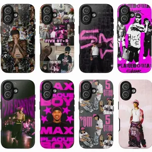 8 Styles Plaqueboymax Underground Rap Phone Case Album Art Gift for Fans For iPhone 11-17 Pro Max/Plus & Samsung Galaxy S23-S25