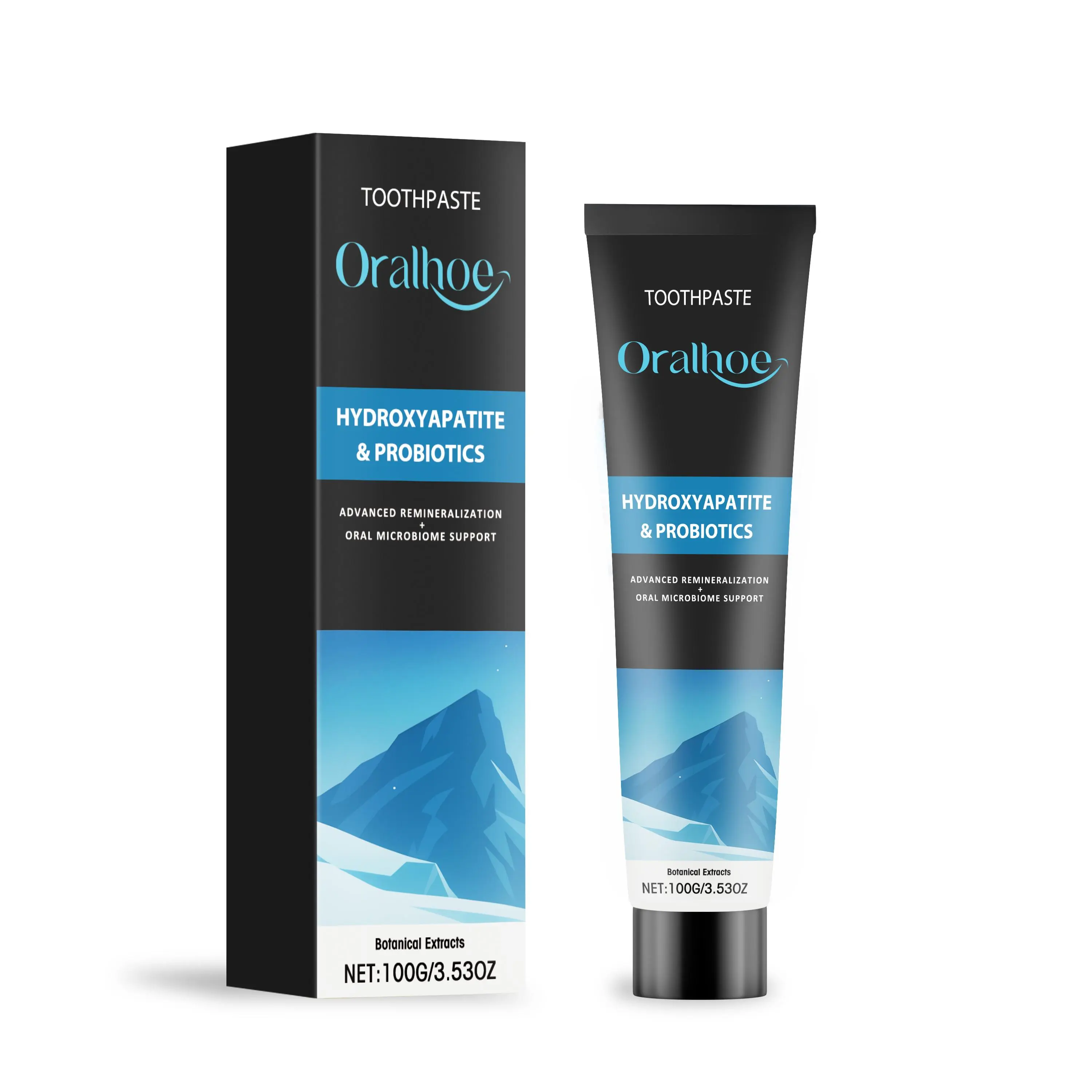Oralhoe Toothpaste, Daily Gentle Care Oral Hygiene Fresh Cleansing Nourishing Care Cleansing Care Toothpaste