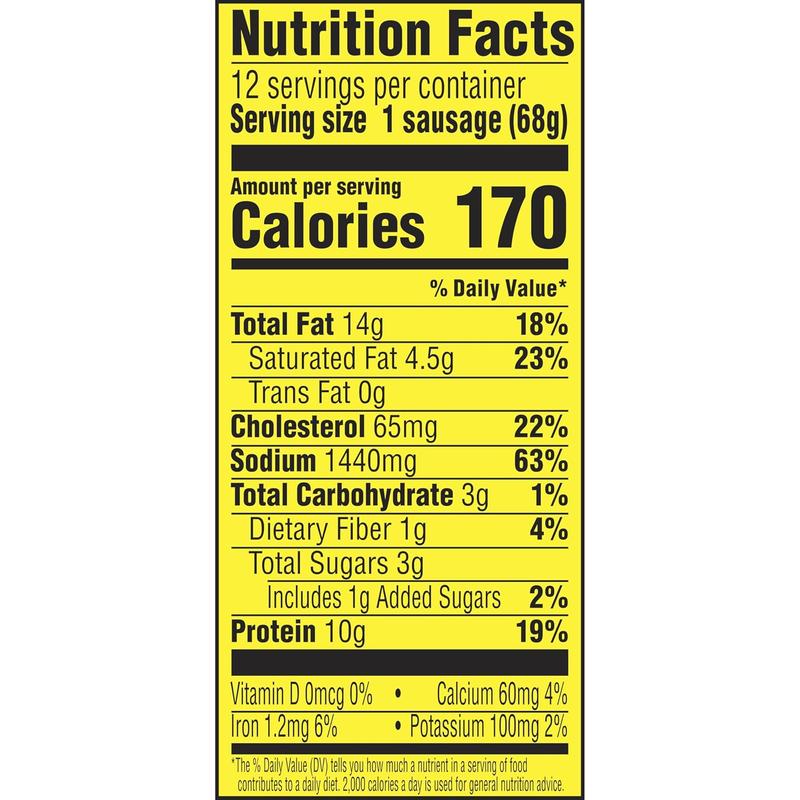 Penrose Big Mama Pickled Sausages, 2.4 Ounce, 12 Pack