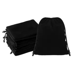 Mandala Crafts Velvet Drawstring Bags for Velvet Gift Bags - Velvet Bags with Drawstringsfor Packaging  Velvet Jewelry Bags