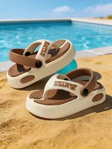 Breathable Kids Sandals, Soft Bottom Sandals, Anti-Slip Round Toe Design, Soft Eva Sole, Summer Shoes for Toddlers, Cute Cartoon Patterns, Small and Medium Children