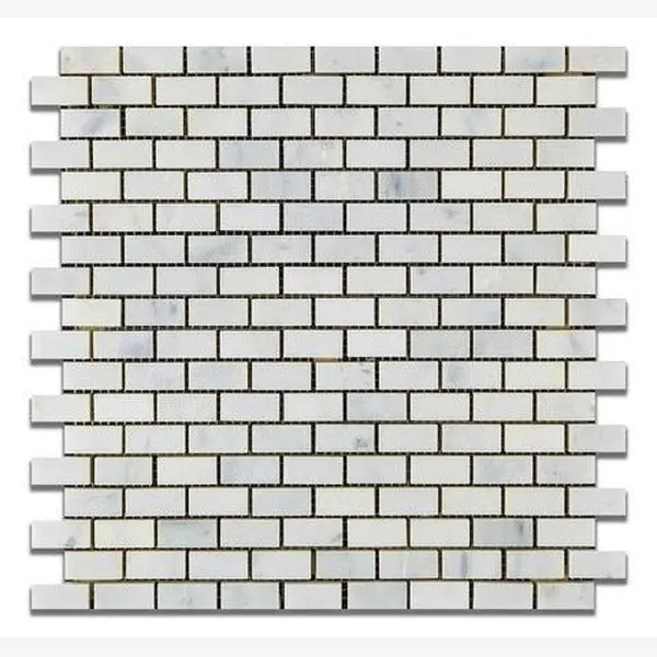 Calacatta Prestige (Asian Statuary) Baby Brick 5/8x1 1/4 Polished/Honed Tile