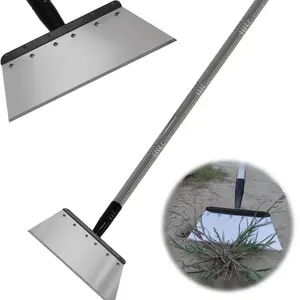 Multifunctional Garden Shovel Heavy-Duty Stainless Steel Tool for Weeding Lawn Edging Snow Removal Durable Outdoor Scoop and Scraper