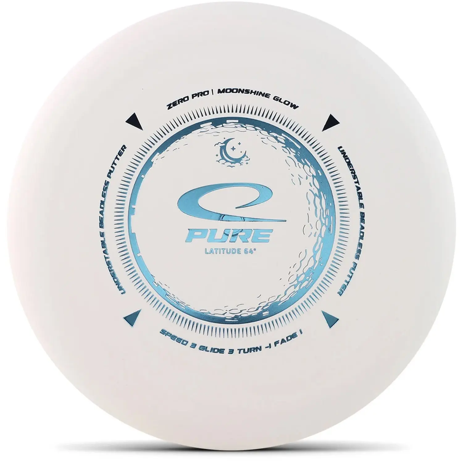 Latitude 64 Disc Golf Zero Pro Moonshine Pure Putter 3/3/-1/1 - Choose Exact Disc