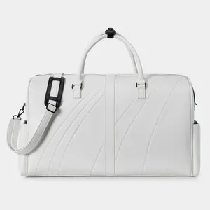 Pure White SBUSSIN AUTO.BAG, High-Fashion Duffel with Zero-shift In Trunk-bed Capability, Crafted for Luxury and Sports Cars, Zero-Movement Security & Exceptional Craftsmanship, Premium Luxury Piece, An Excellent Father's Day Gift