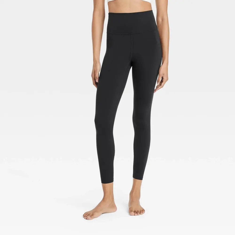 Women's Ultra High-Rise 7/8 Leggings - Soft Spandex Fabric, Sun-Protective, Stylish Everyday Garment - All In Motion