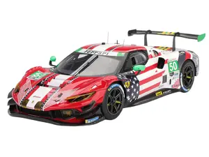 Ferrari 296 GT3 #50 "AF Corse" IMSA "24 Hours of Daytona" (2025) "Competition Series" 1/18 Model Car by BBR