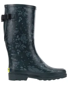 Western Chief Women's Feminine Floral Wide Calf Tall Rain Boot - 2100245B