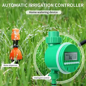 Automatic Irrigation Timer - Compact Design for Efficient Watering - Ideal for Indoor and Outdoor Use