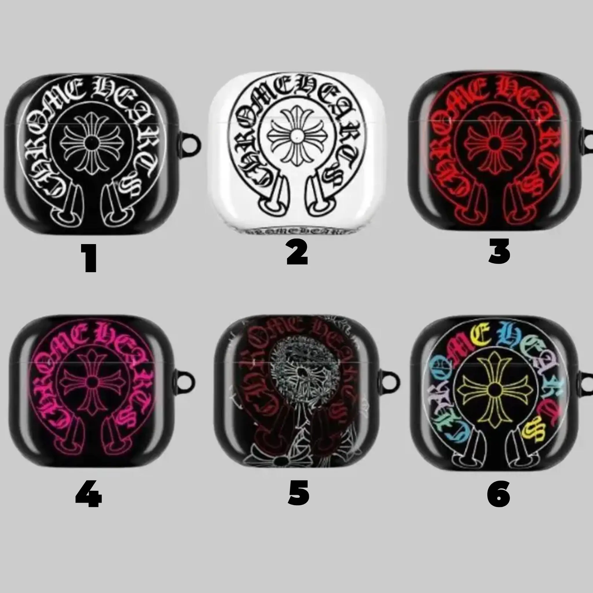 Y2K Gothic Cross AirPods Case, AirPods Pro Case & AirPods Max Case Cover For AirPods Pro 1 2 3, Airpod 1 2 3 4 & AirPods Max