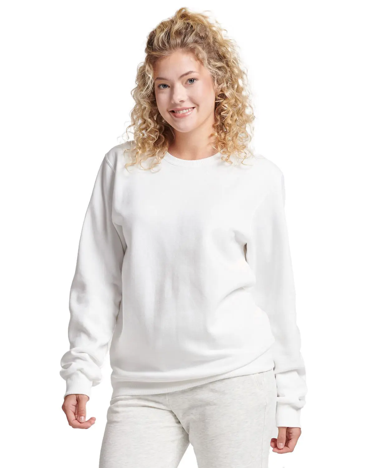 Jerzees Unisex Premium Eco Blend Fleece Pullover Crew