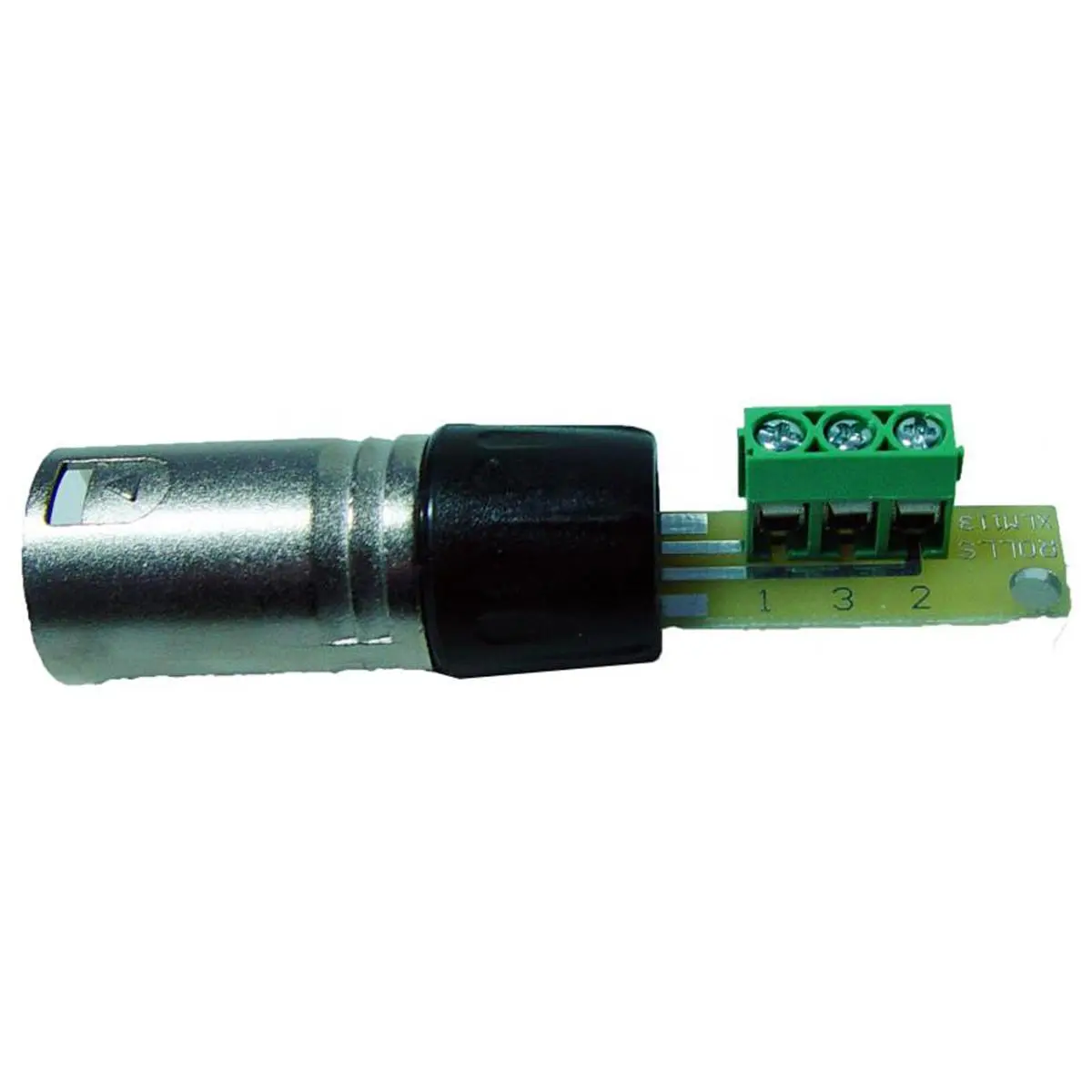 Rolls XLM113 3-Pin XLR Male Termination Plug for Bare Wire Connection