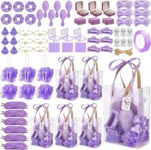 74Pcs Baby Shower Prizes for Game Winners Baby Shower Favors Gifts including Headband Hair Brush Jewelry Box with Gift Bag for Baby Shower Game Prizes Wedding Bridal Shower Favors